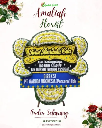 Papan Bunga Duka di Legoksayem